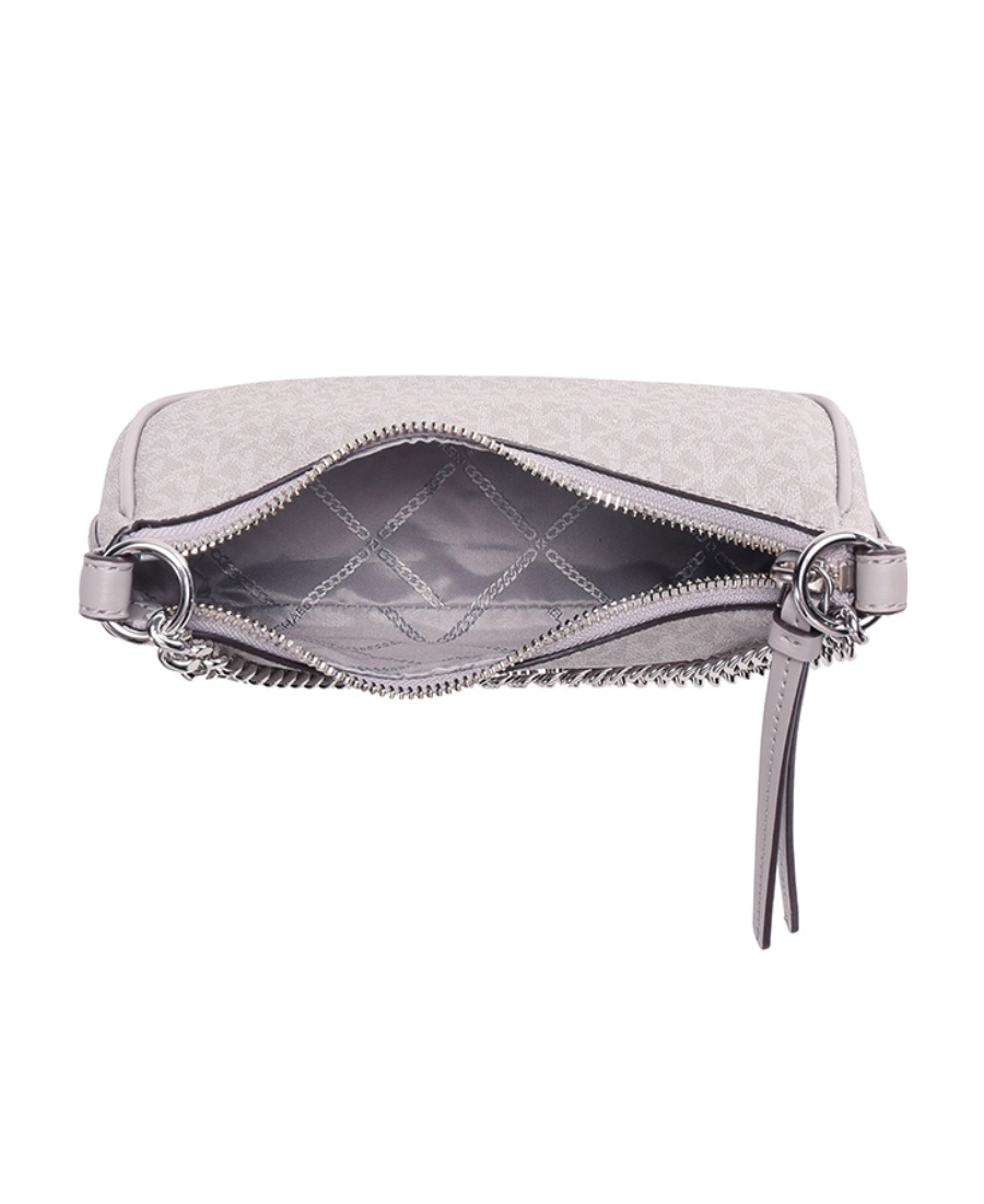Michael Kors Jet Set Charm Shoulder Bag In Gray