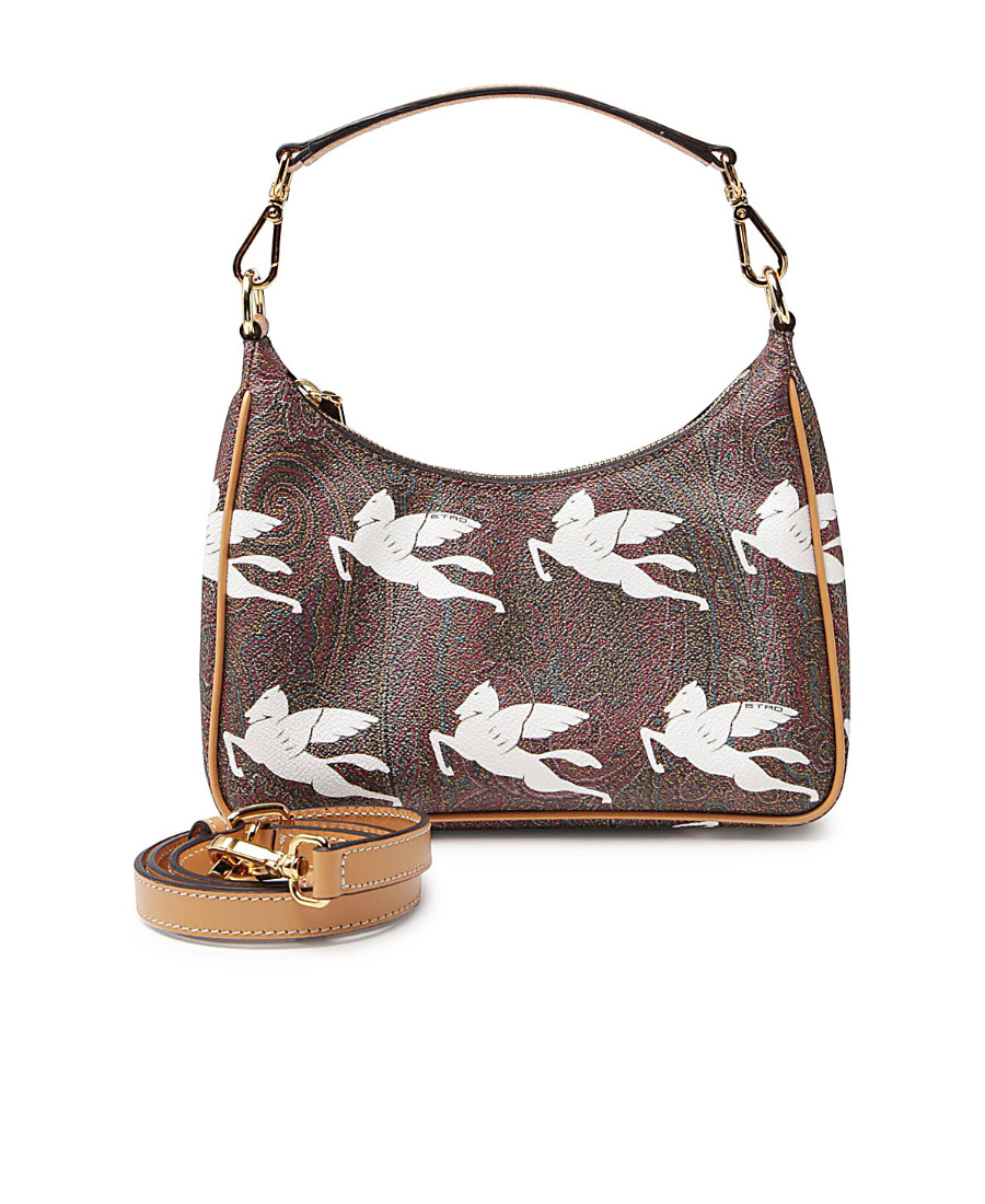 Etro Pegaso Shoulder Bag In Multicolor