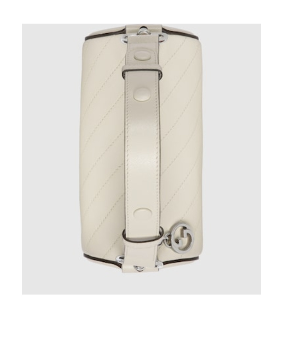 Gucci Small Blondie Shoulder Bag In White