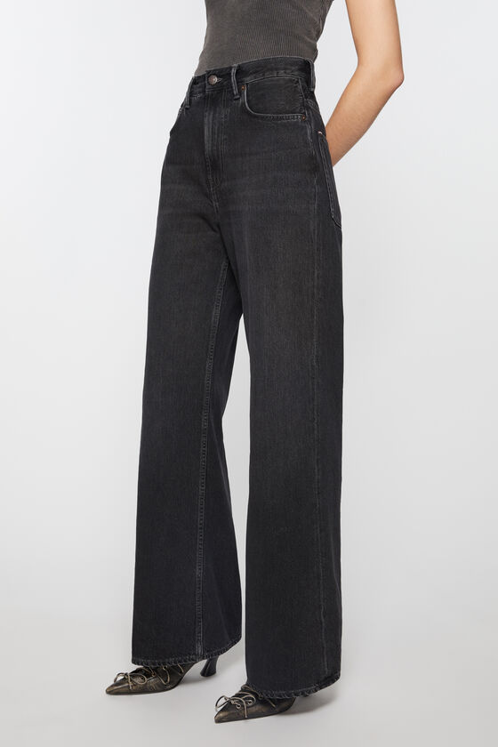 Acne Studios 2021f Vintage Trousers Black In Black