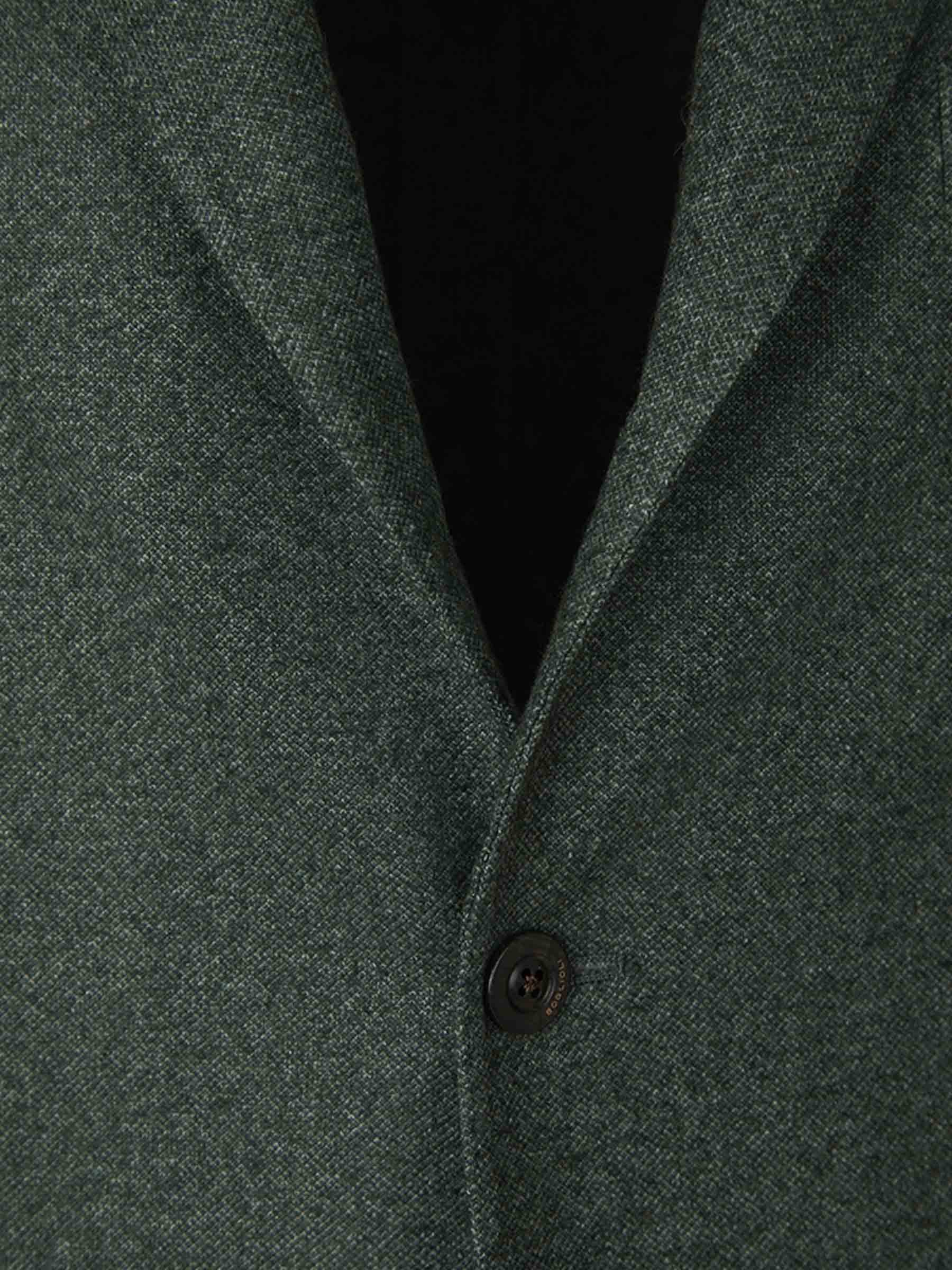 Boglioli Long-sleeved Suit Coat In Black