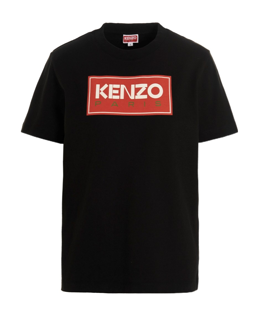 Kenzo Logo-print Cotton T-shirt In Black