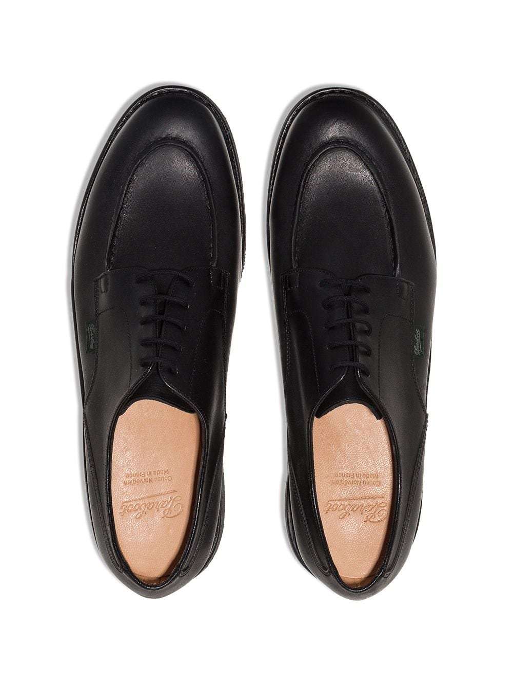 Paraboot Thiers Sport Shoe Black Leather In Black