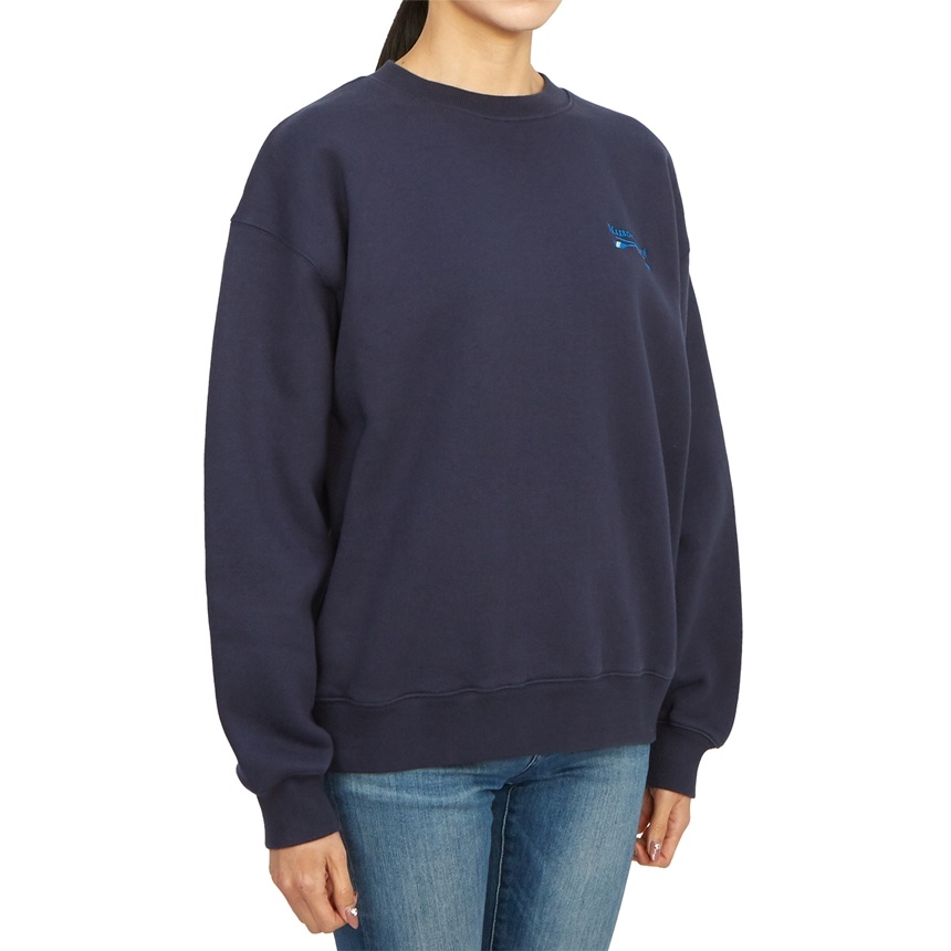 MAISON KITSUNÉ LOGO-EMBROIDERED COTTON SWEATSHIRT