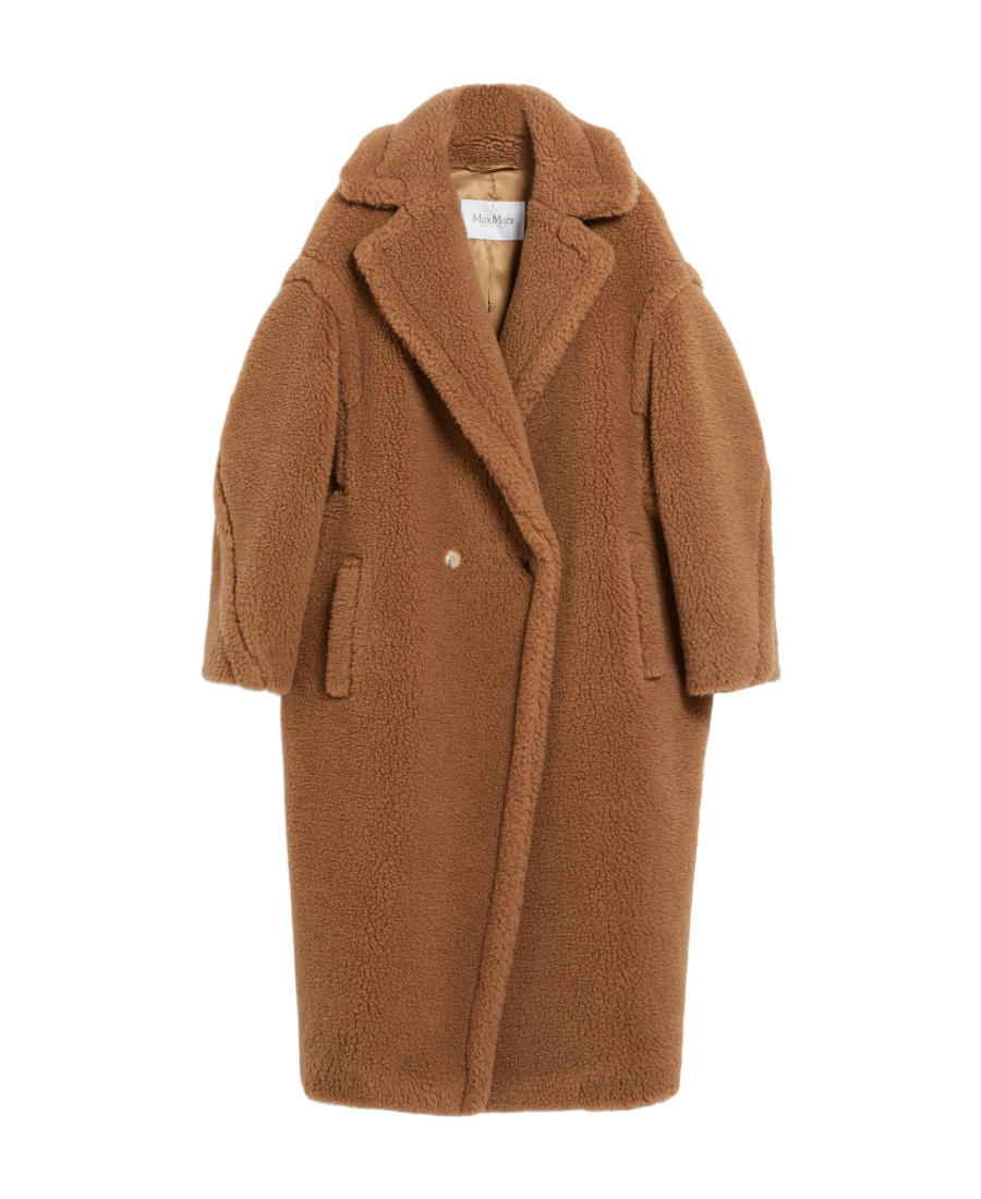 Max Mara Teddy Icon Coat In Brown