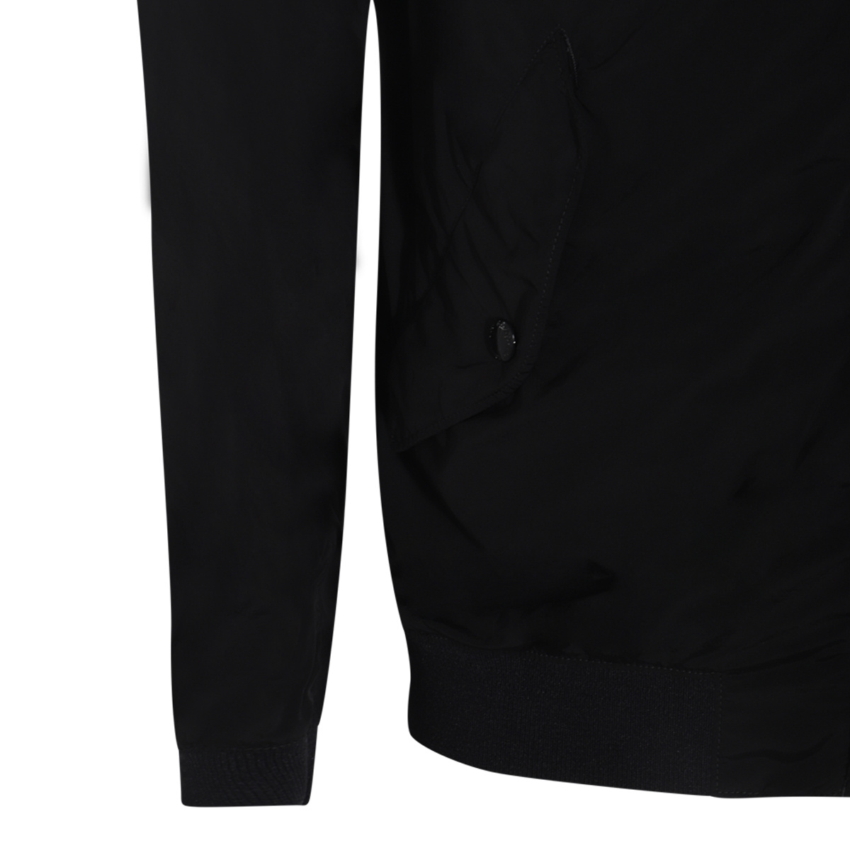 C.p. Company Long-sleeved Casual Jacket In Black