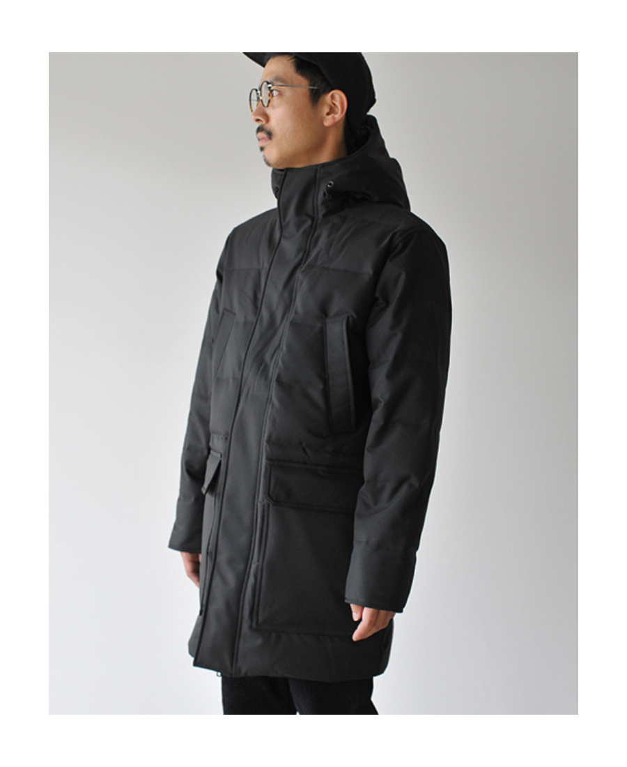 Canada Goose Nikko Parker Down Jacket In Black