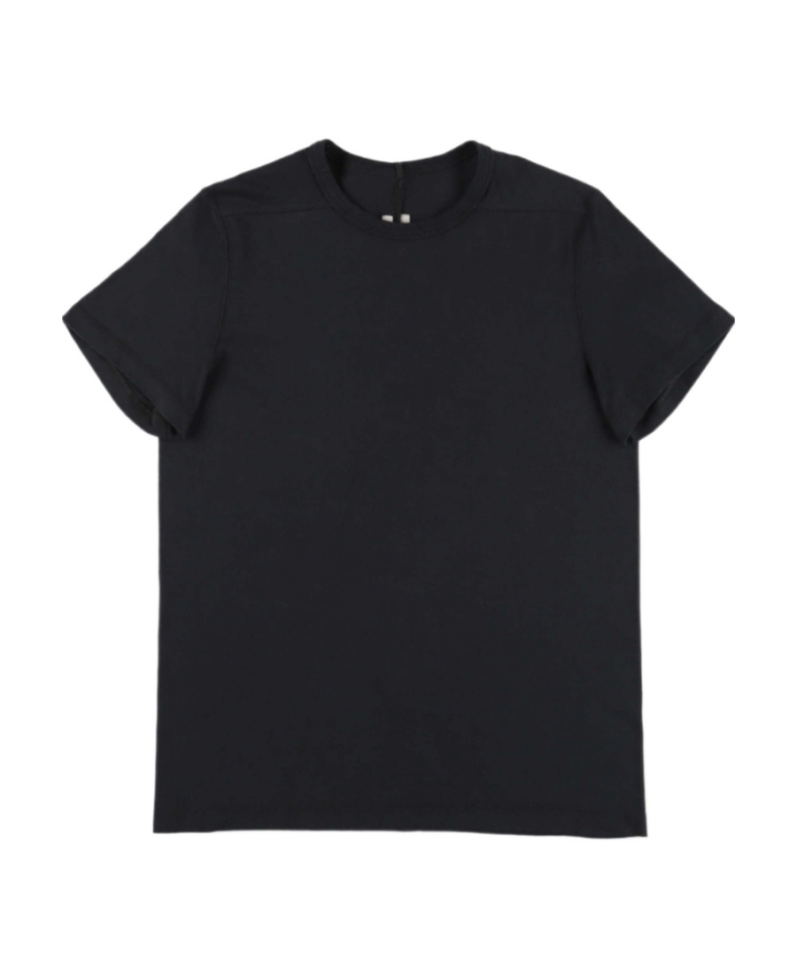 Rick Owens T-shirt With Round Neck And Short Sleeves In Black
