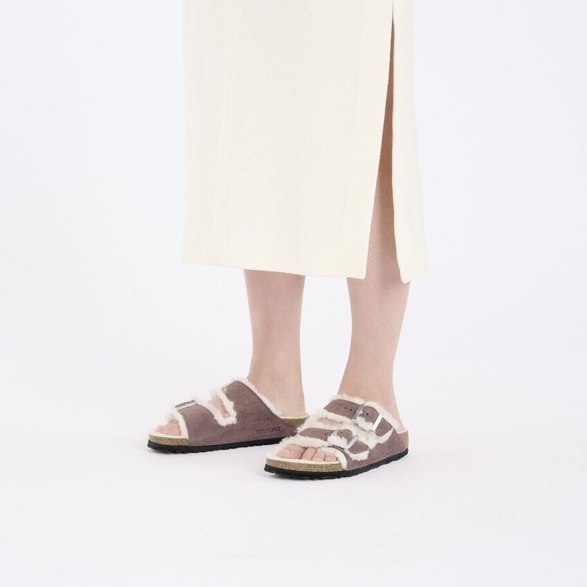 Shop Birkenstock Arizona Slides In Multicolor