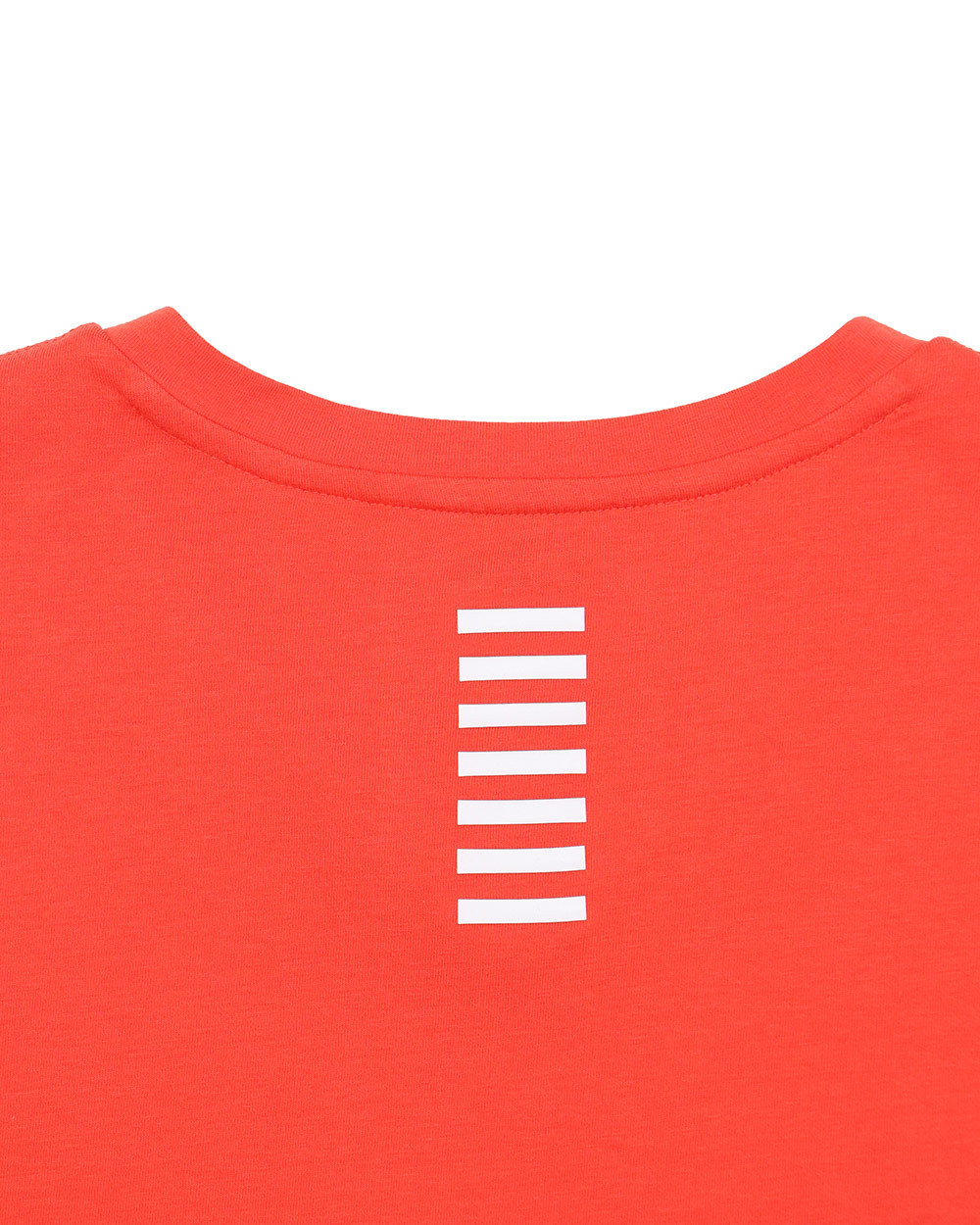 EA7 LOGO T-SHIRT WITH ROUND NECK