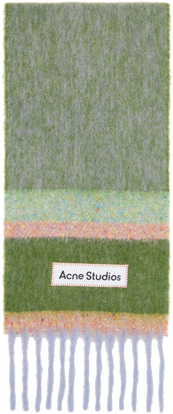 ACNE STUDIOS LOGO SCARF