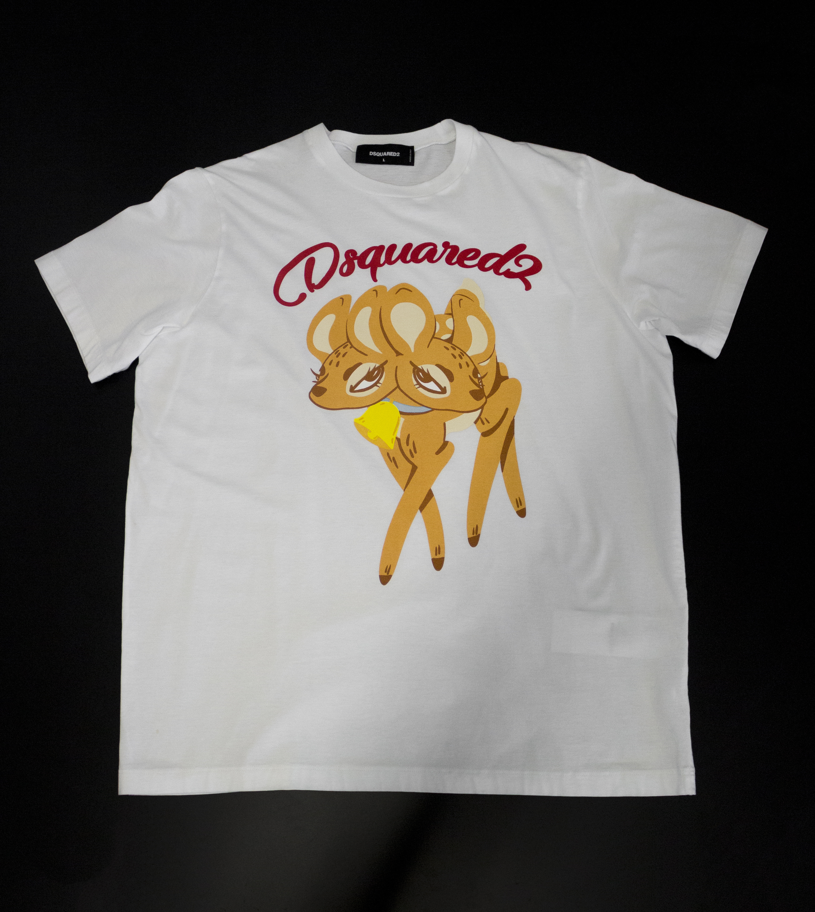 Dsquared2 Logo T-shirt In Gray