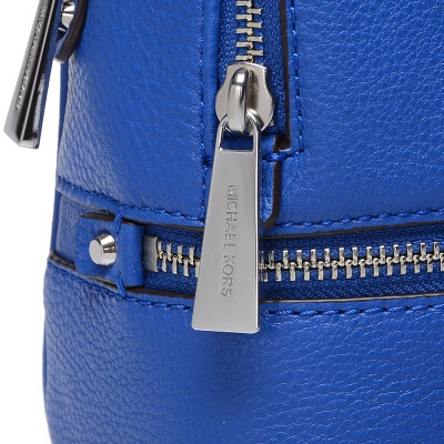 Michael Kors Logo Backpack In Blue