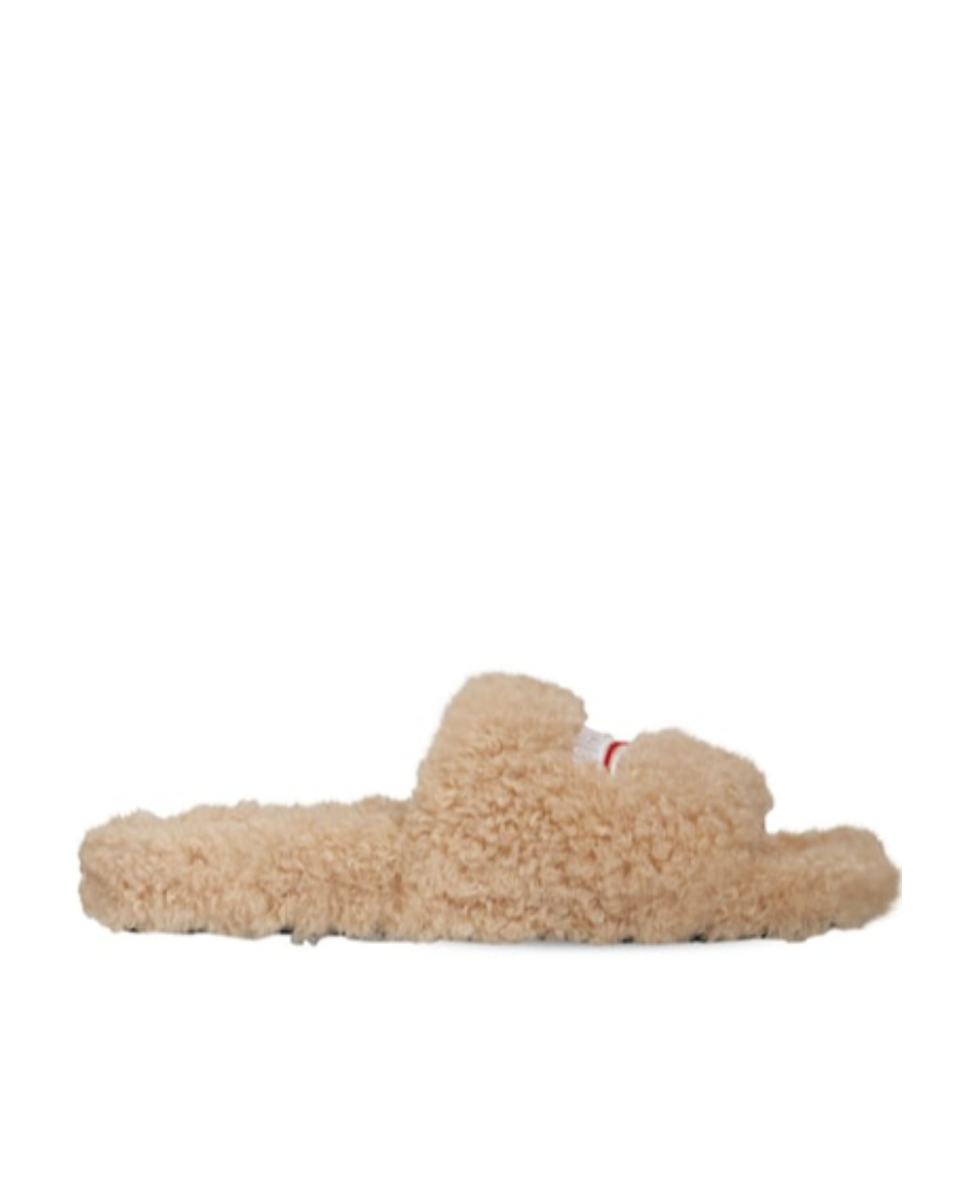 Balenciaga Logo Plush Sandals