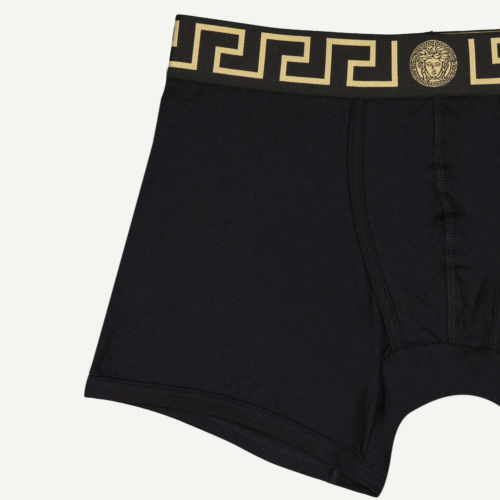 Versace Navy Medusa Boxer Briefs In Black