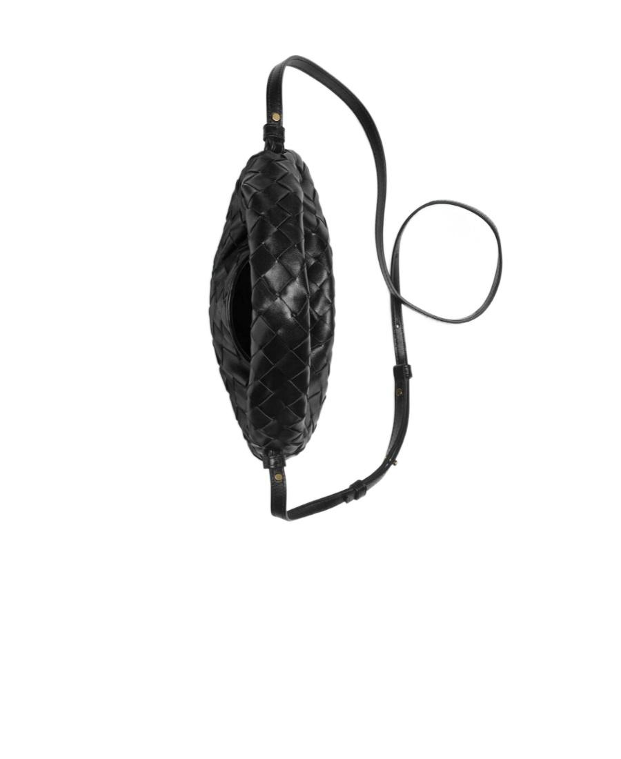 Bottega Veneta Mini Hop In Black