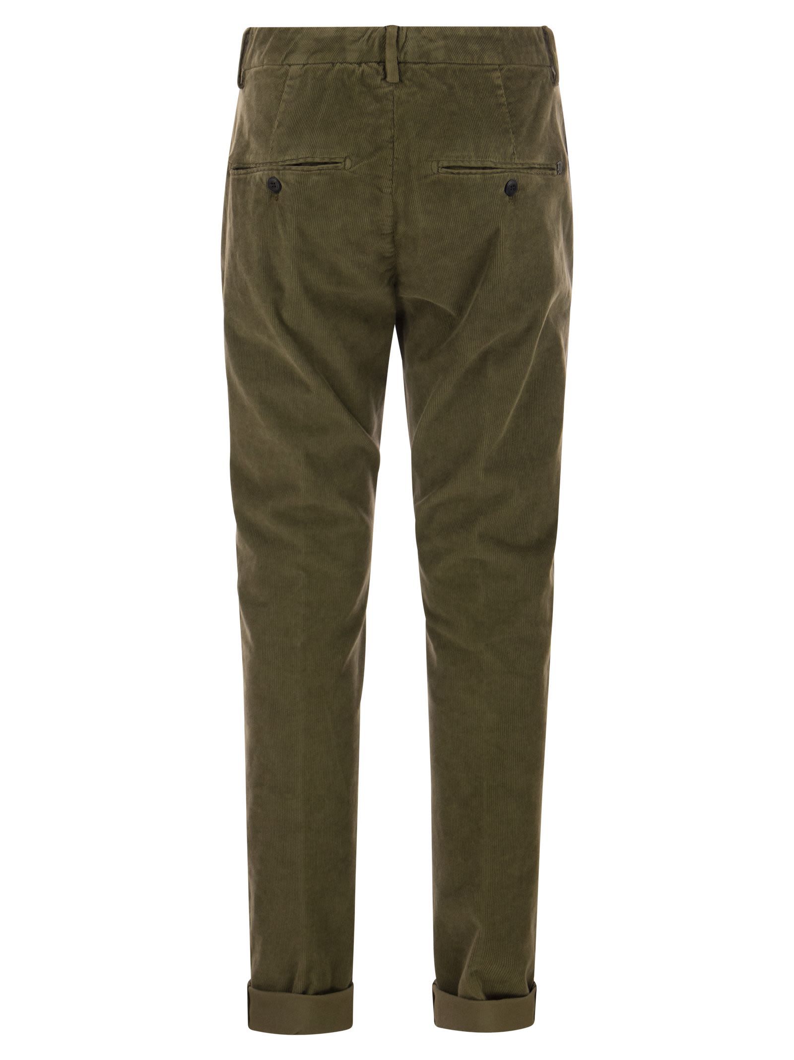 Dondup Men's Gaubert - Slim Milleraies Trousers In Green