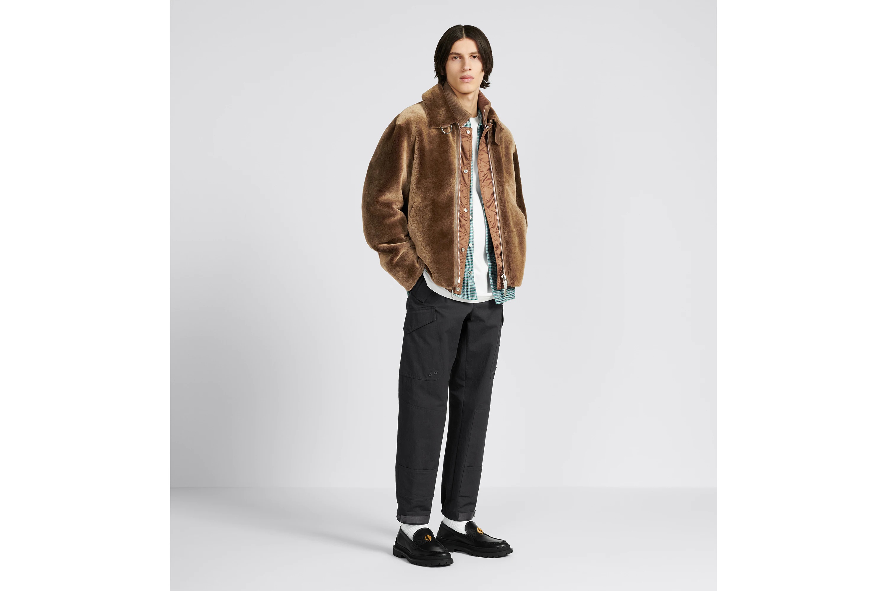 Dior Logo Casual Pants In Black
