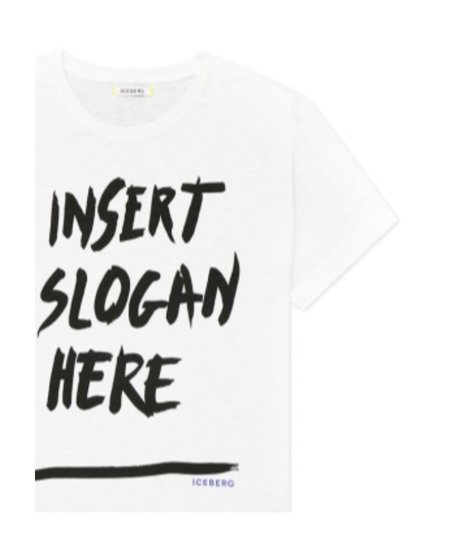 ICEBERG ROUND-NECKED LOGO T-SHIRT