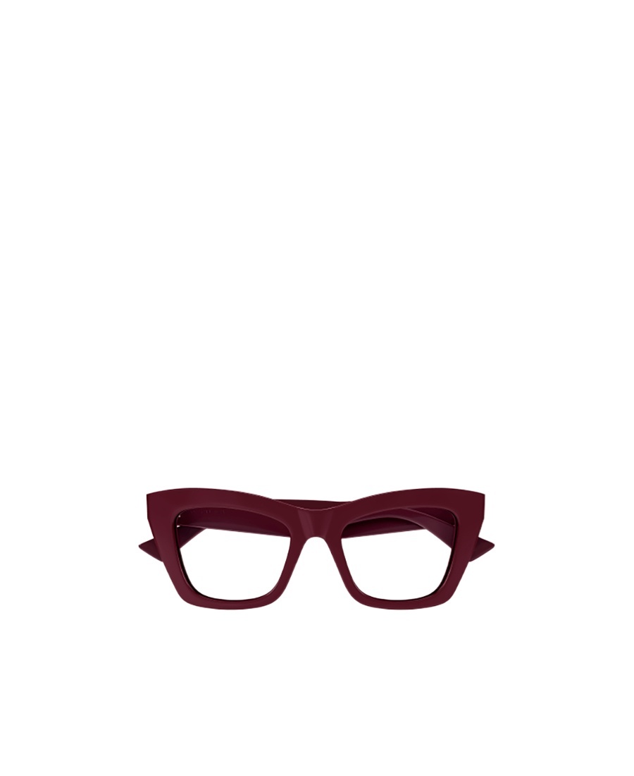 Bottega Veneta Logo Flat Mirror In Brown