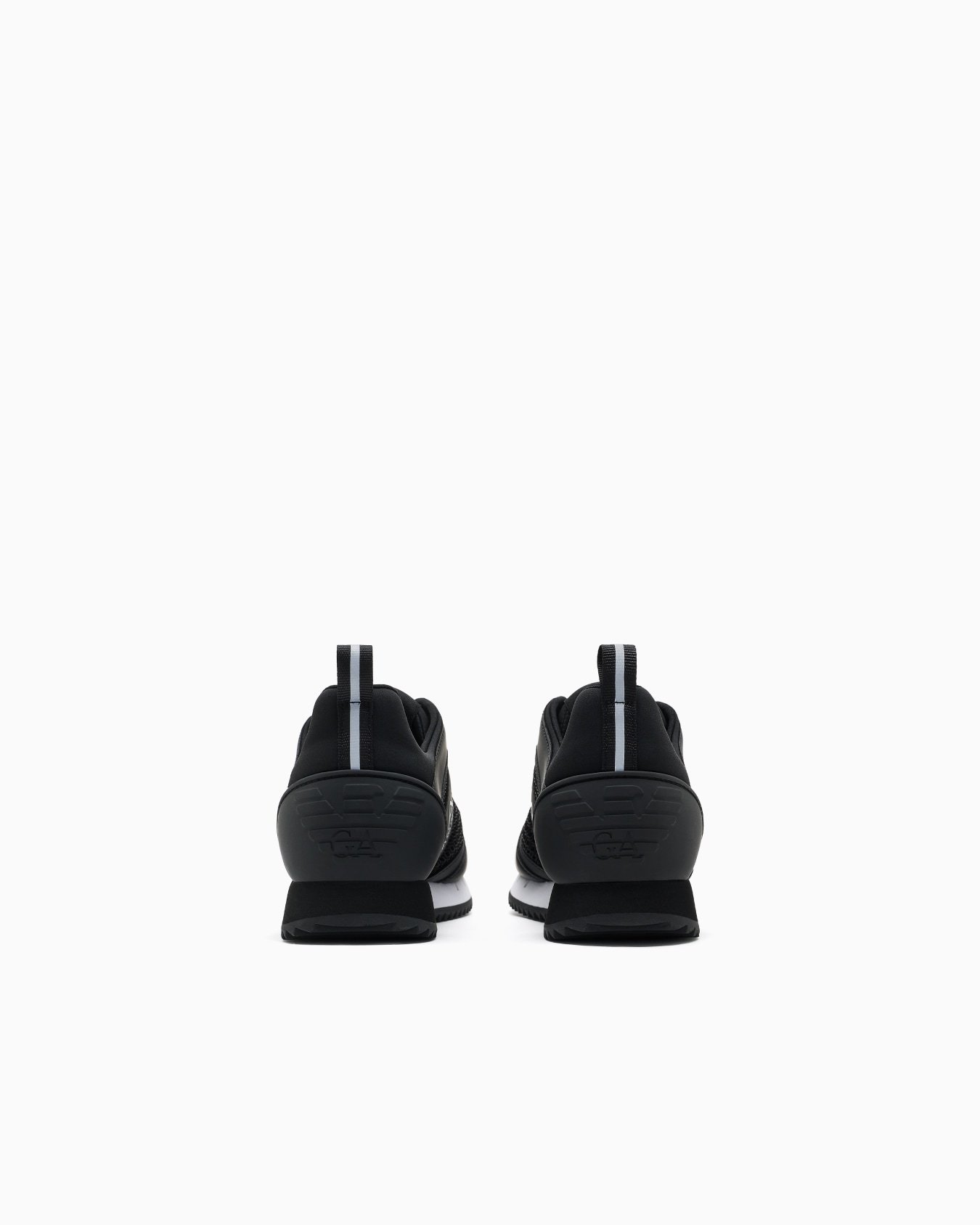 Ea7 Logo-embellished Lace-up Sneakers