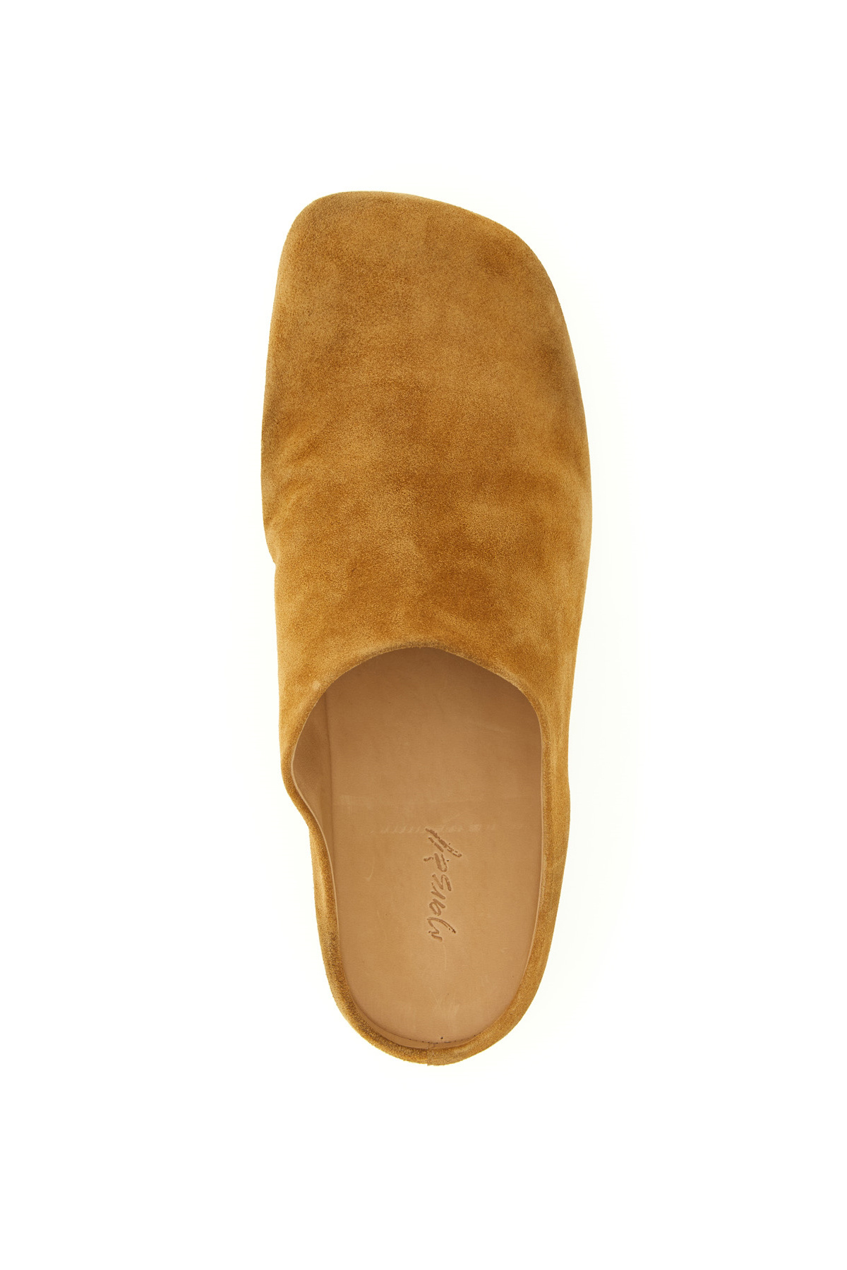 Marsèll Passo Flat Sole Square Toe Sandals In Nude