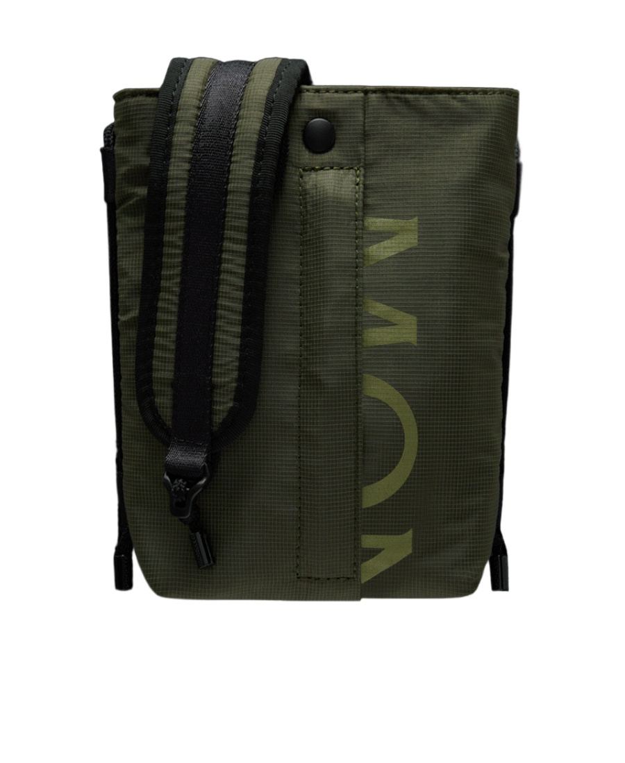 Moncler Alchemy Satchel Bag In Olive Green