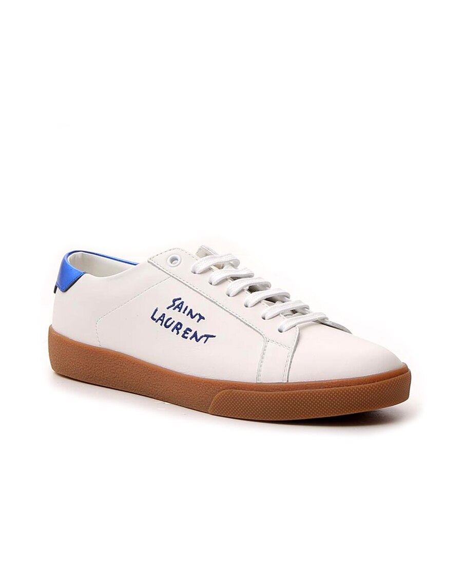 Saint Laurent Court Classic Sl/06 Low-top Sneakers In Pink