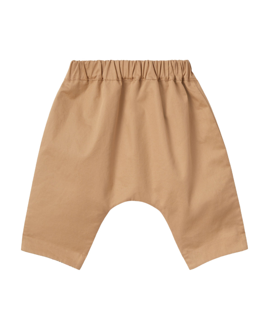 Burberry Reversible Check-pattern Trousers In Nude