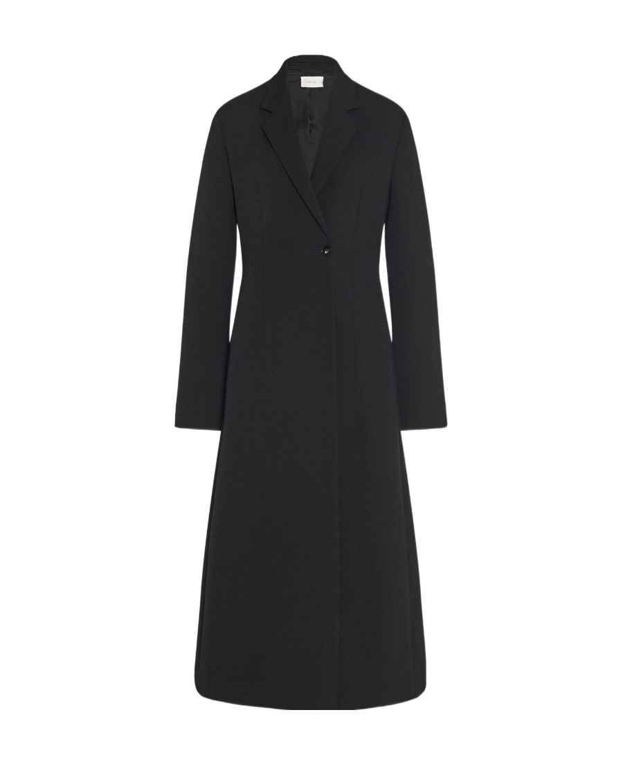 The Row Medea Sheared Wool Overcoat In Gray