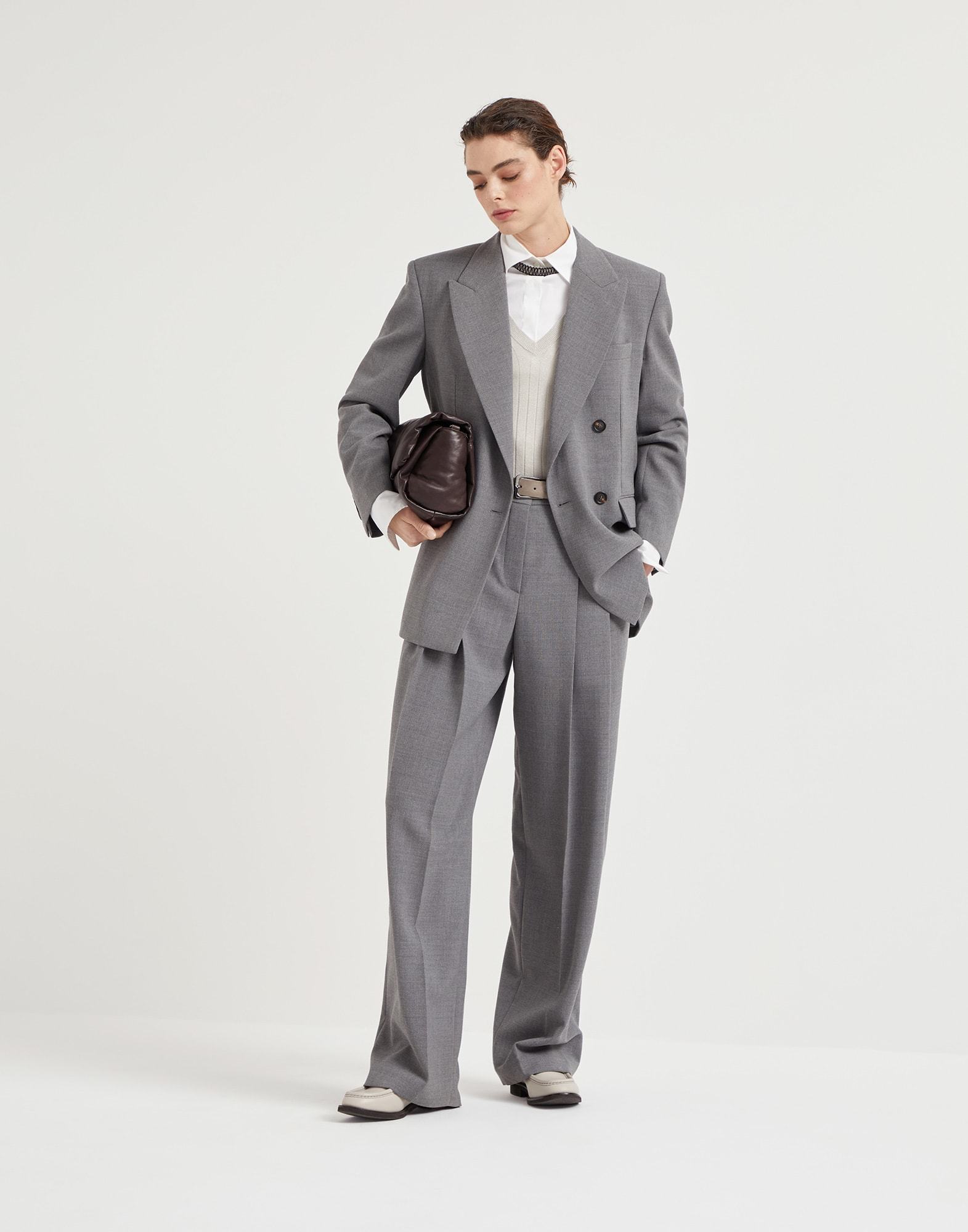 Brunello Cucinelli Ribbed-knit Top In White