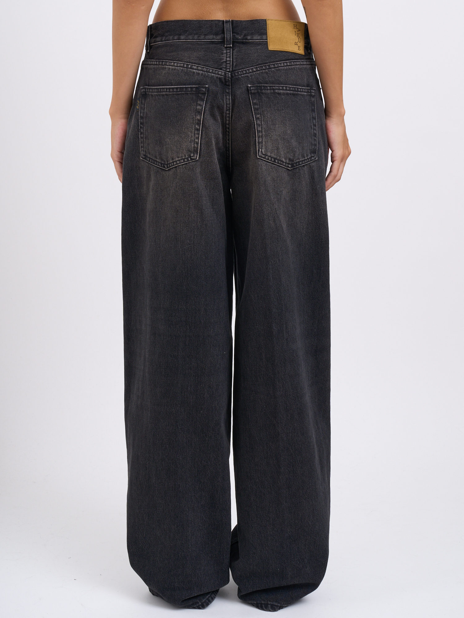 Haikure Bethany Earl Jeans In Black Denim In Multi