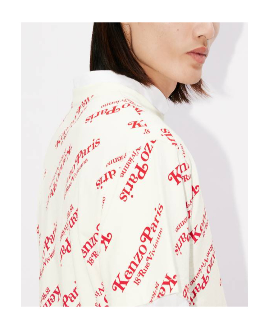 Kenzo X Verdy Oversized T-shirt In White