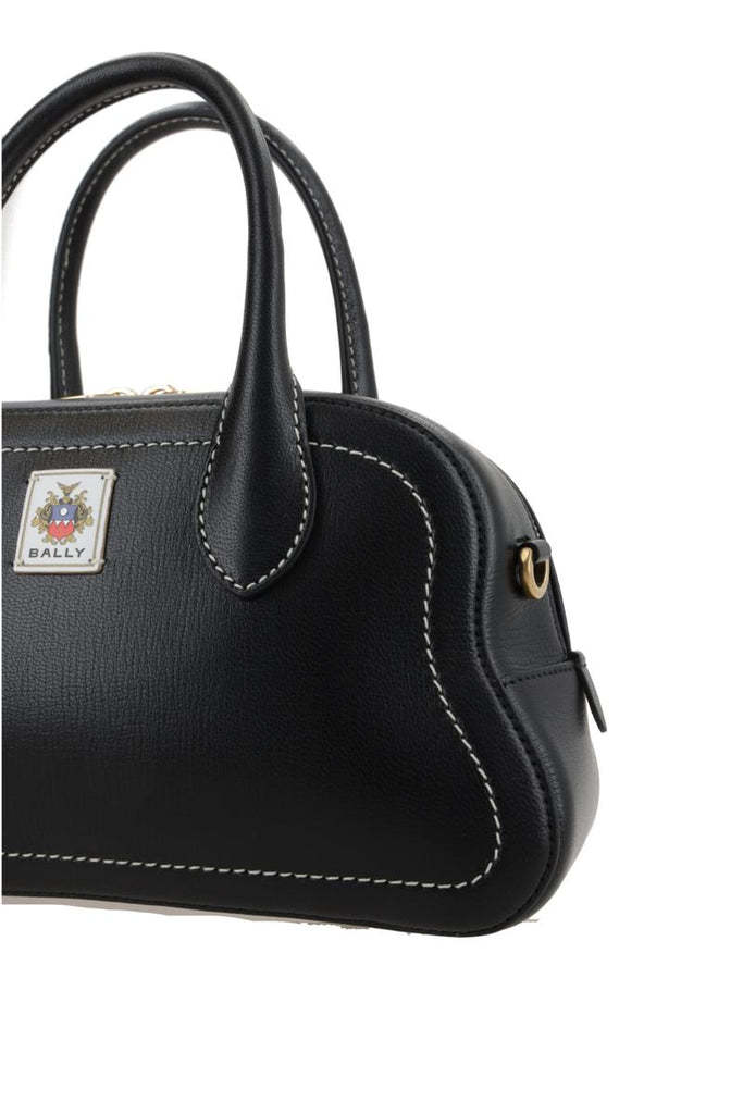 Bally Top Handle Tote Bag In Black