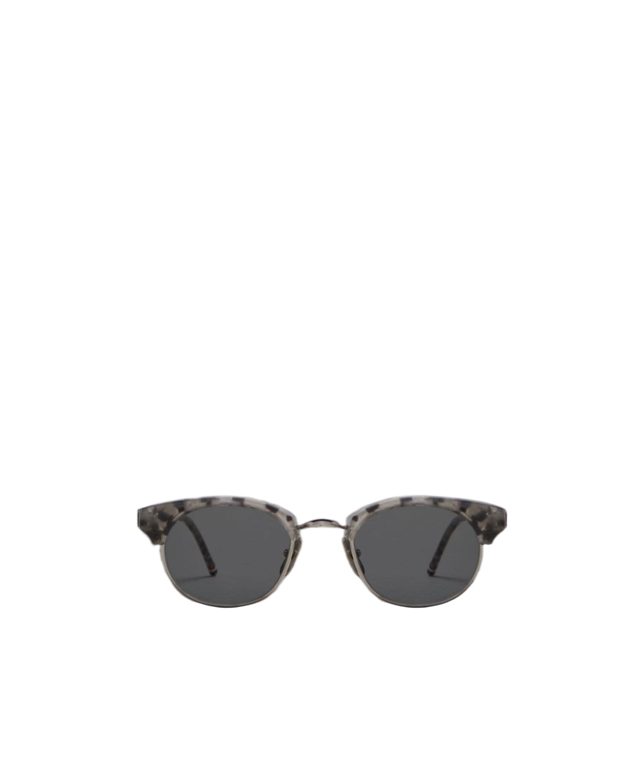 Thom Browne Eyewear Round Frame Sunglasses In Black
