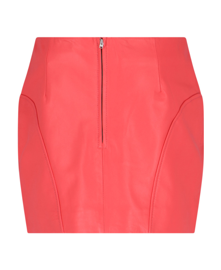 Remain Birger Christensen Pencil Miniskirt In Orange