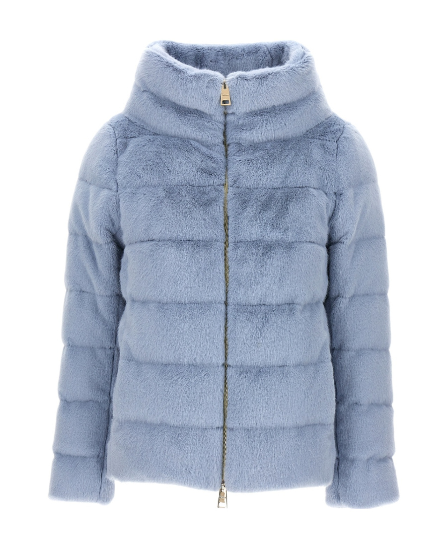 Herno Padded Puffer Jacket In Blue