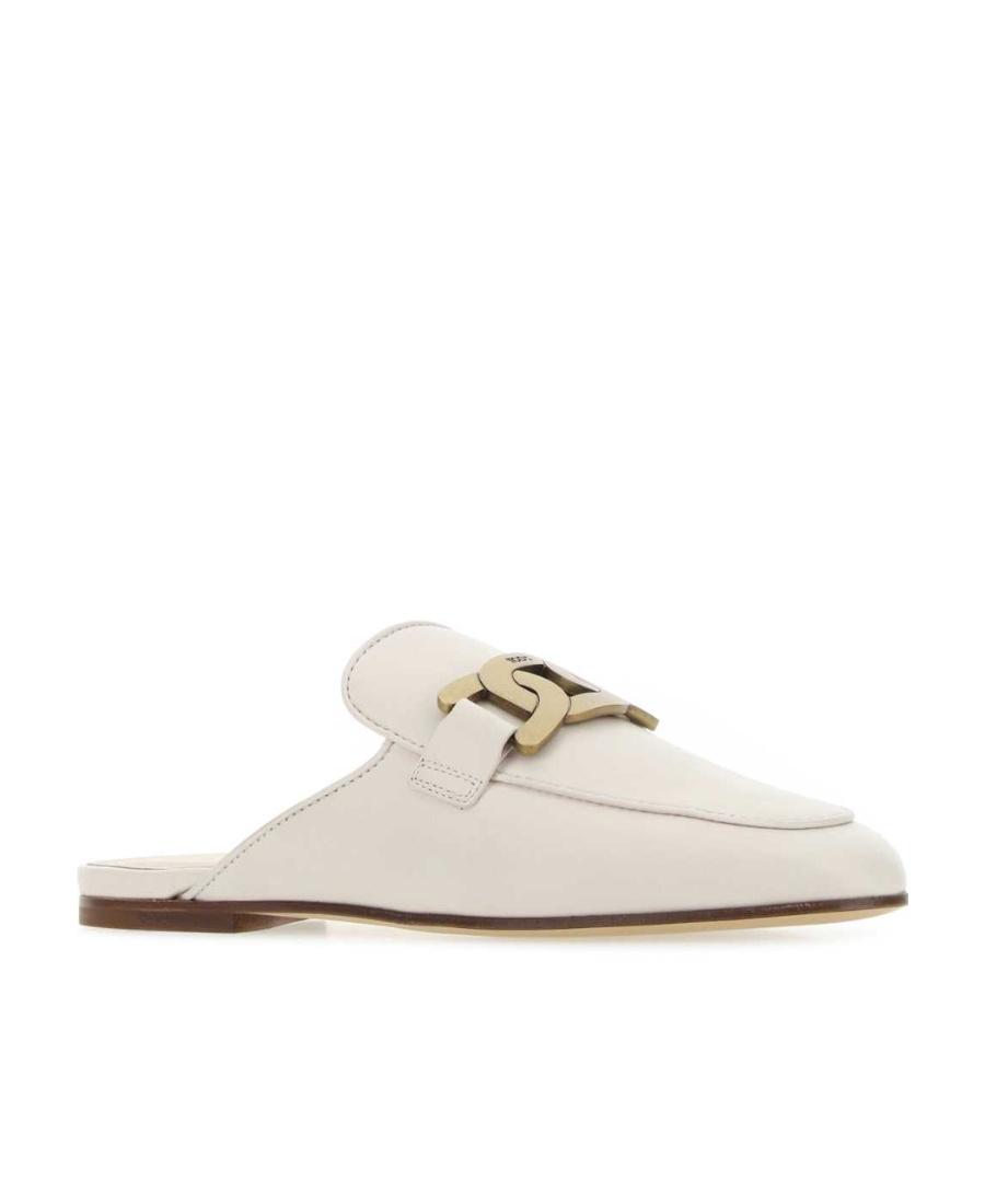 TOD'S TOD'S CHAIN DETAILED MULES