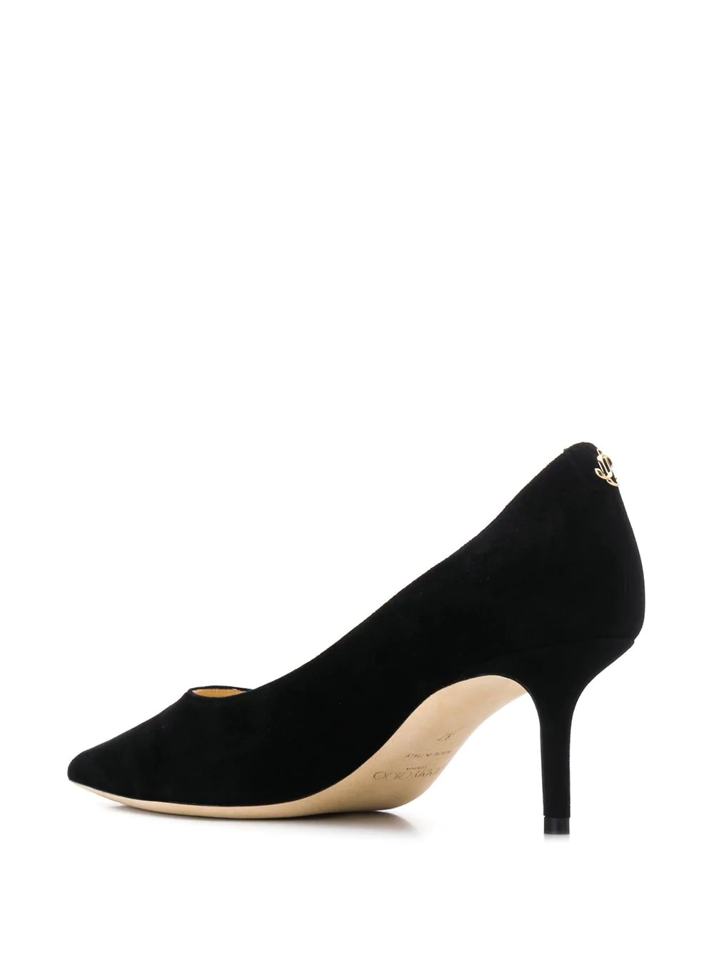 Jimmy Choo Love 65 Suede Pumps In Black