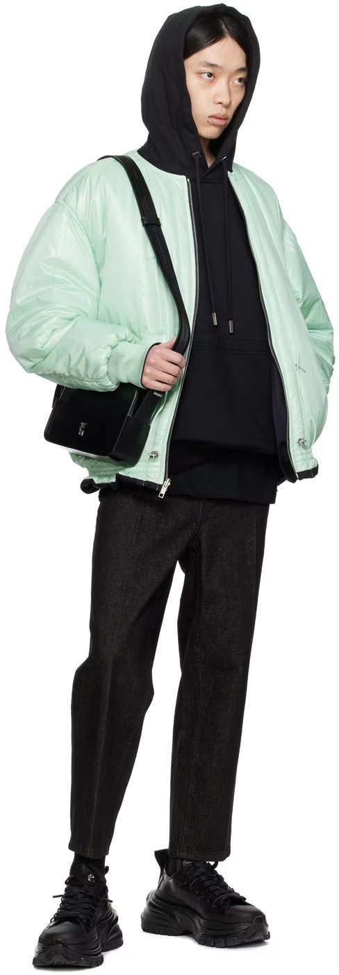 Wooyoungmi Tight Rope Double-sided Casual Jacket In Black