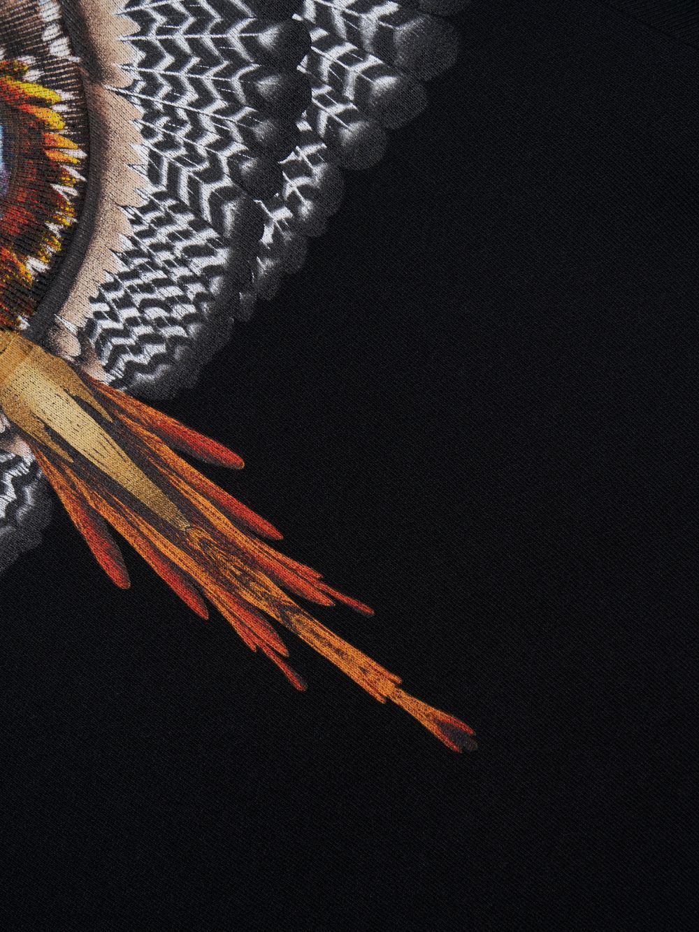 Marcelo Burlon County Of Milan Wings-print Sweatshirt In Black