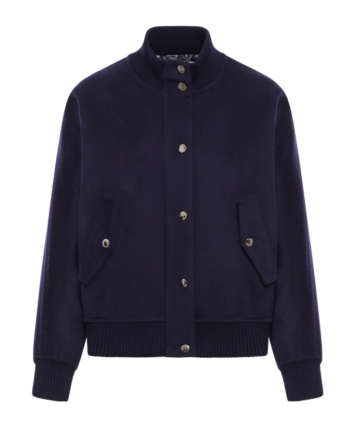 Dior Long-sleeved Pilot Jacket In Black