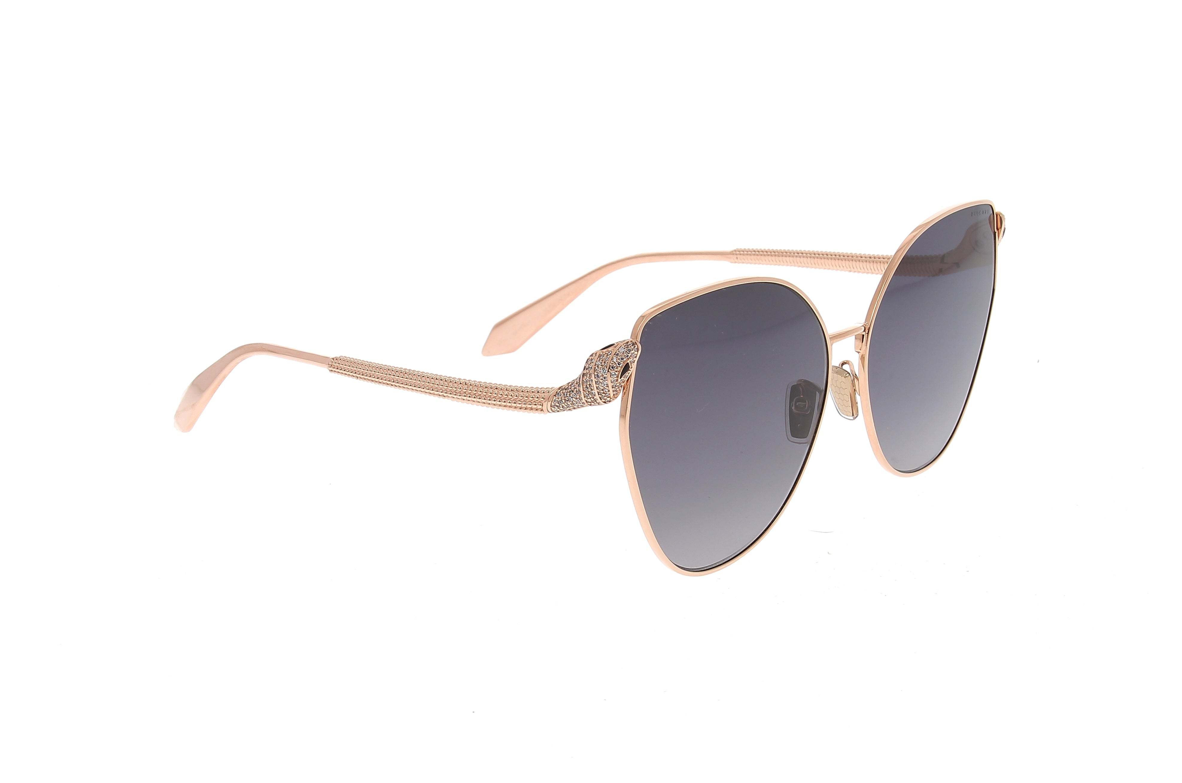 Bvlgari Logo Sunglasses In Gray