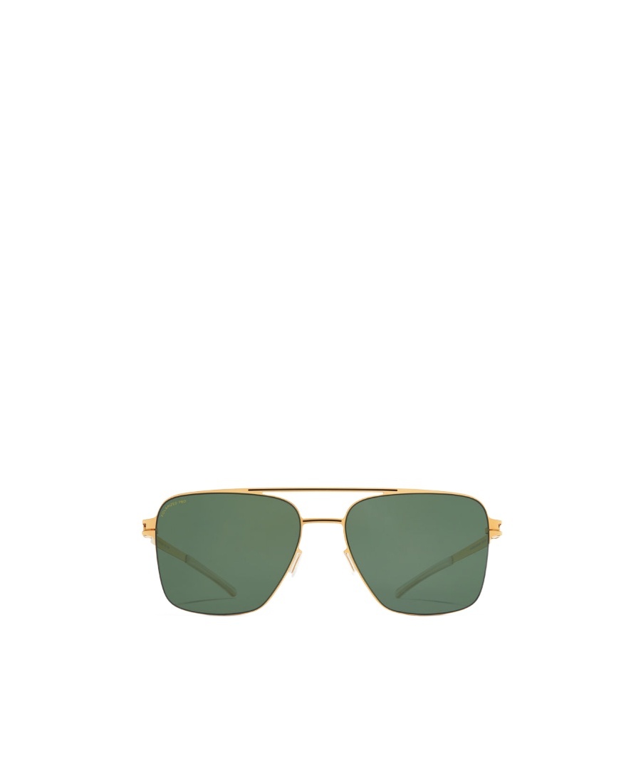 Mykita Bernie Pilot-frame Sunglasses In Green