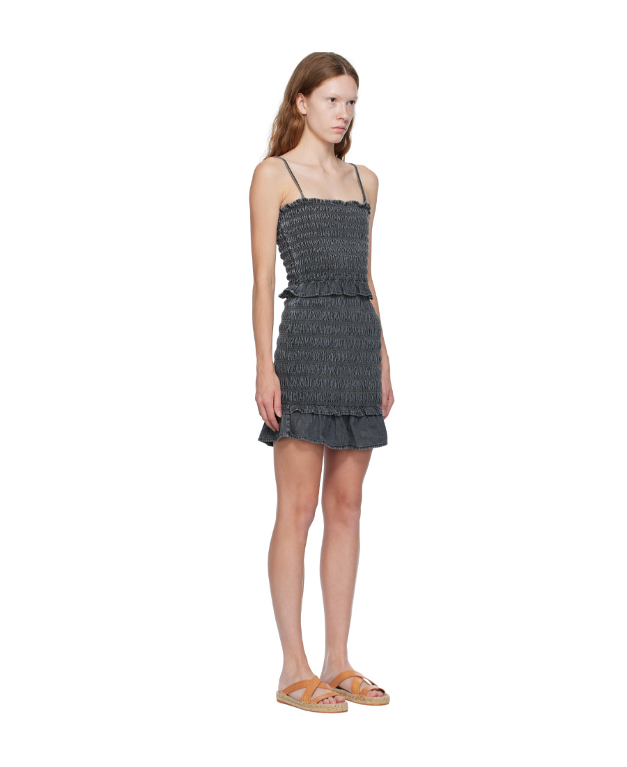 Isabel Marant Étoile Djina Suspender Dress In Black