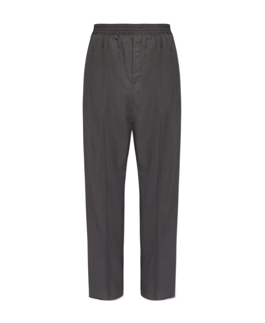 Givenchy Drawstring Straight Trousers In Black