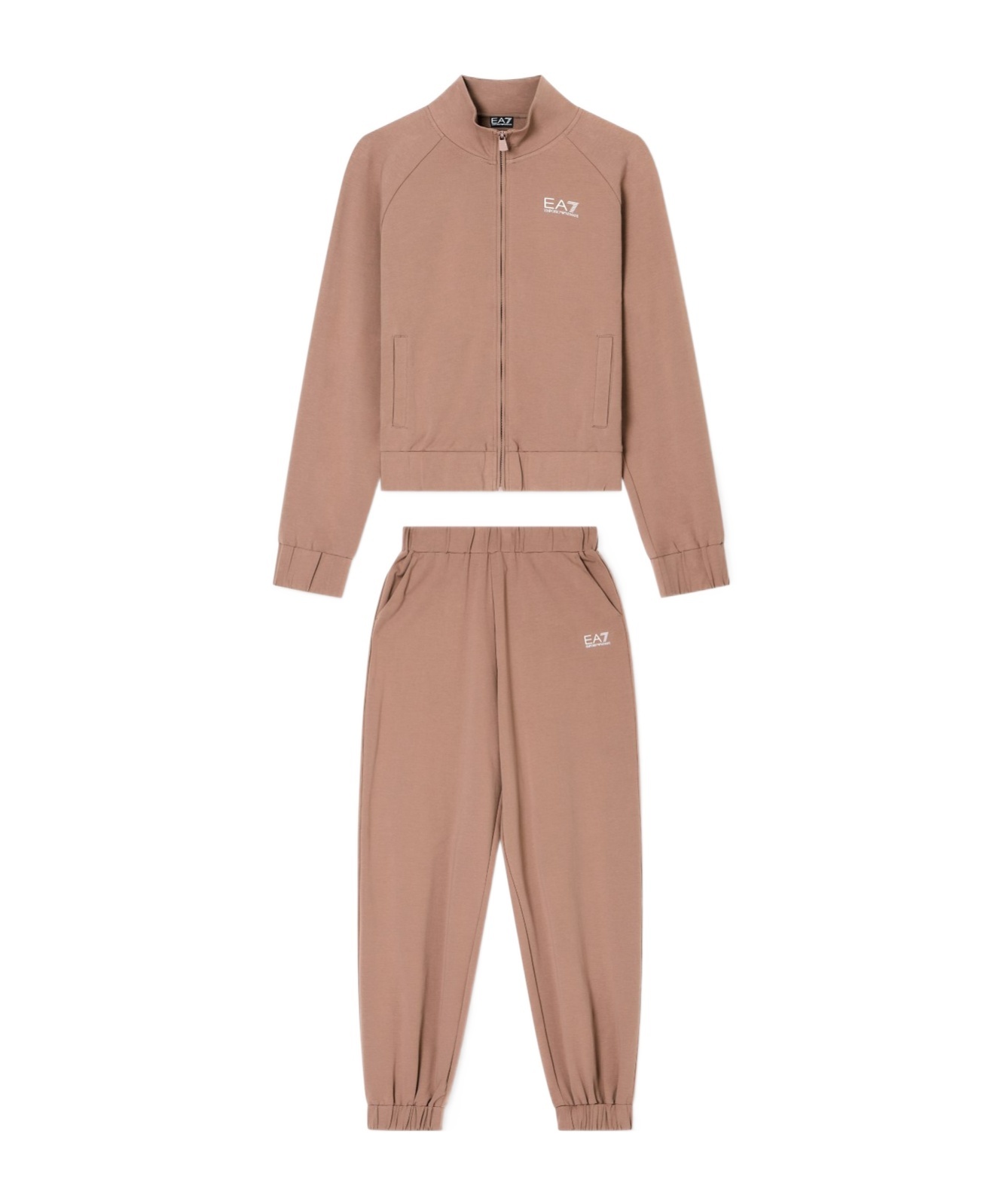 Ea7 Long-sleeved Sportswear Suit In Multi
