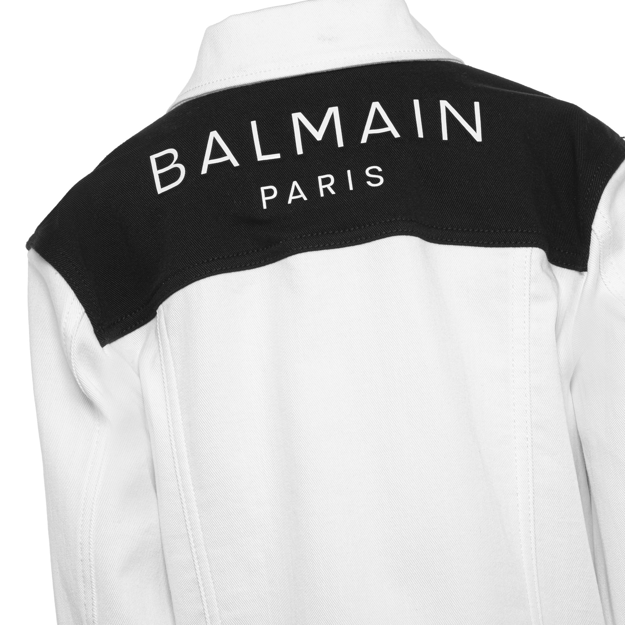 Balmain Logo-print Jacket In White