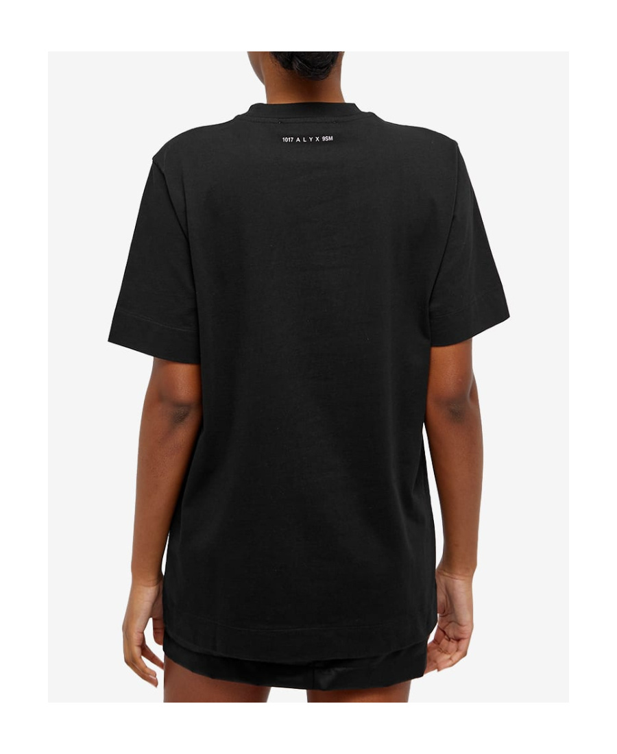 Alyx T-shirt With Round Neck And Short Sleeves In Black