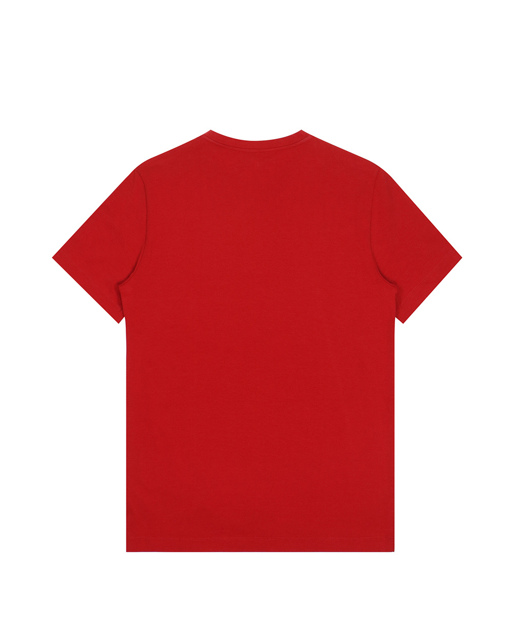 Ea7 Logo Printed T-shirt In Red